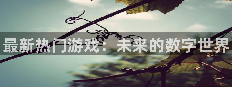 蓝冠娱乐的意思：最新热门游戏：未来的数字世界